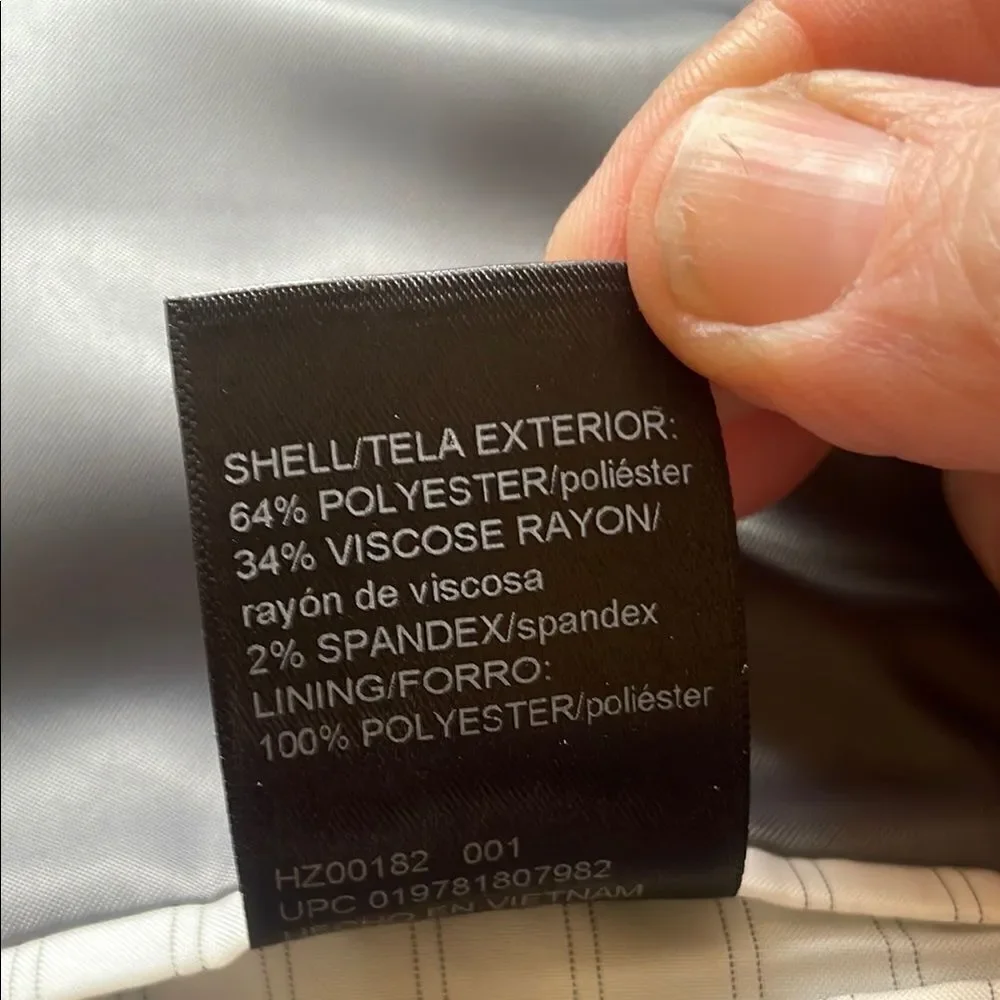 NEW J.M. Haggar Classic Fit Black Suit Coat and Trousers
